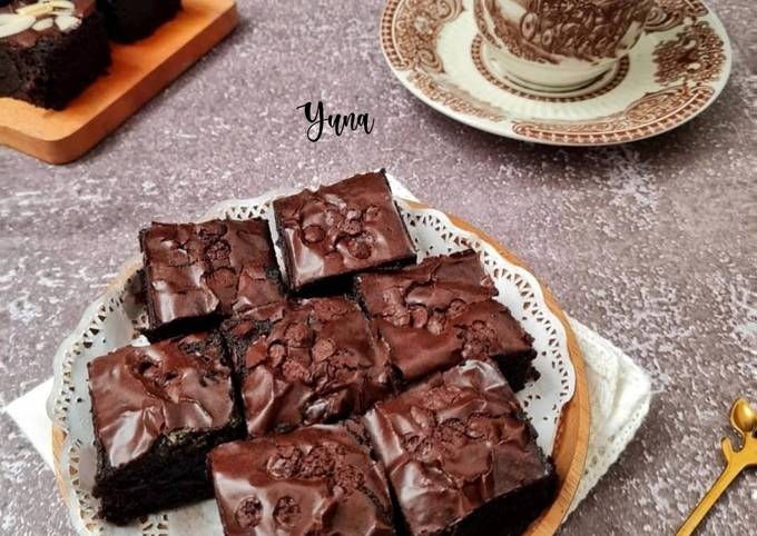 Resep Brownies Panggang Oleh Yuna - Cookpad