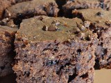 Brownies de porotos colorados