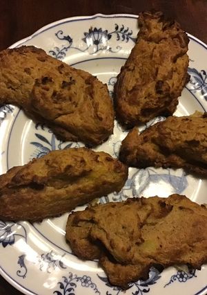 A picture of California Farm Bondon Potato Fritters in Air Fryer.