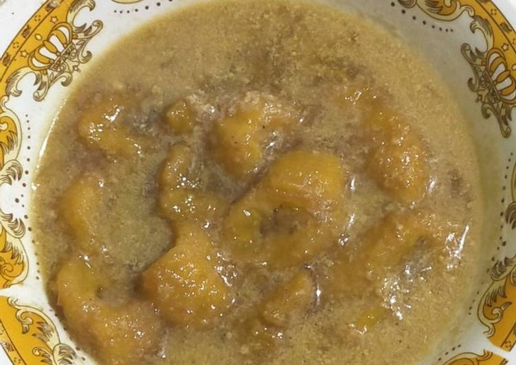 resep cara membuat Kolak pisang