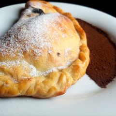 A picture of Chocolate calzone 🍫.