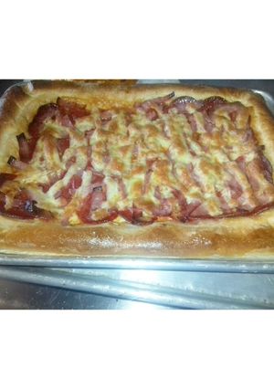 Una foto de Pizza