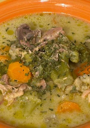 Tántorgó kakas raguleves recept fotója