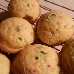 A picture of Hot Pepper Mini Corn Muffins.