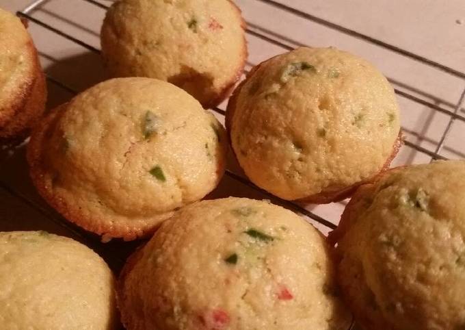Simple Way to Prepare Quick Hot Pepper Mini Corn Muffins