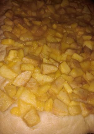 Una foto de Kuchen de Manzana