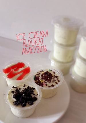 Foto resep Eskrim alpukat yg creamy n seger