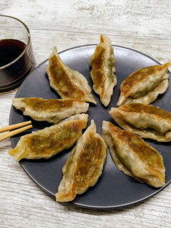 Una foto de Gyozas