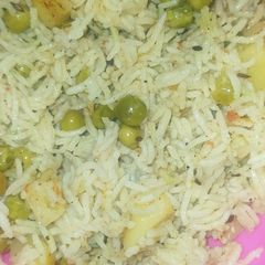A picture of Black pepper rice.