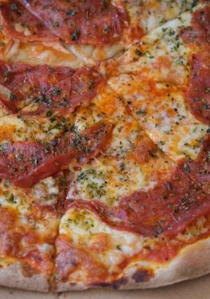 Foto de Massa de Pizza fina