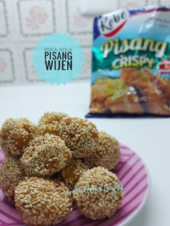 Foto resep Bola-Bola Pisang Wijen