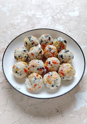 Foto resep Nasi Kepal Korea