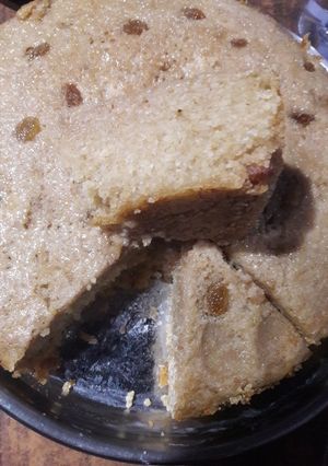 கோதுமை ரவை வெண்ணிலா பட்டர் கேக் (எக்லஸ்) - (Gothumai Ravai Vennila Butter cake Recipe in Tamil) செய்முறை முக்கிய புகைப்படம்