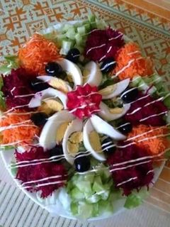 صورة لوصفة سلاطة خفيفة