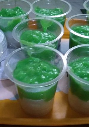 Foto resep Bubur sumsum original mix pandan