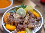 Gambar sup buntut sapi