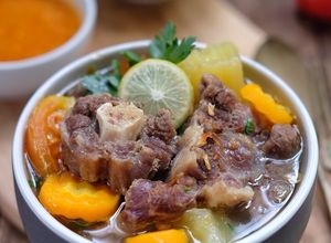 Foto resep Sop buntut (oxtail soup)