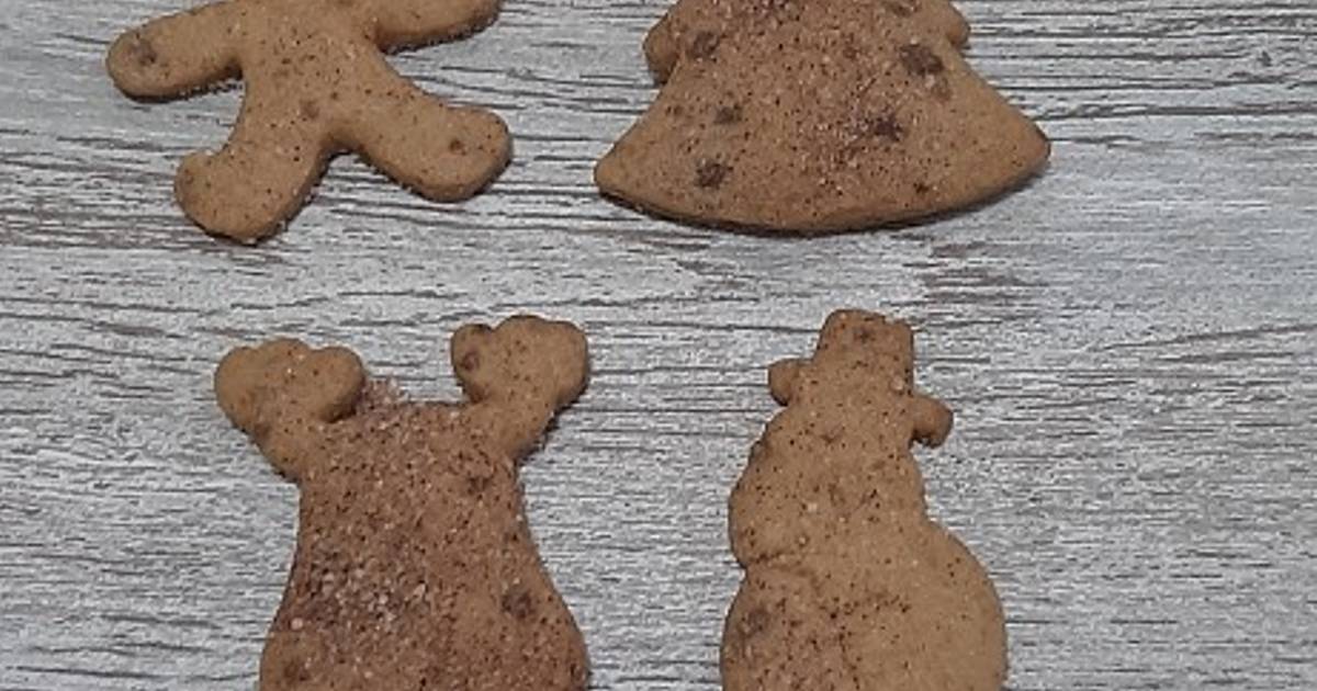 Biscoitos de Natal de Canela de Micro-ondas Receita por Fabiane Lima -  Cookpad