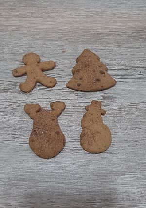Foto de Biscoitos de Natal de Canela de Micro-ondas