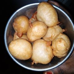 Yogurt puff puff A picture of Yogurt puff puff.