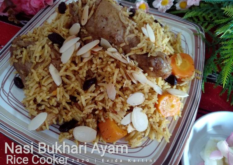 Nasi Bukhari Ayam Rice Cooker