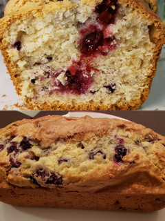 Una foto de Budín de moras