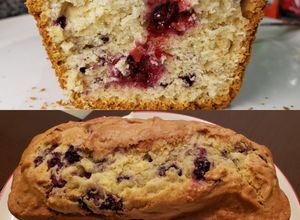 Una foto de Budín de moras