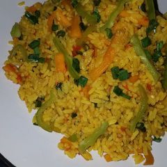 Jollof Rice A picture of Jollof Rice.