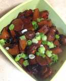 Nấm kho khoai tây cà rốt chay
