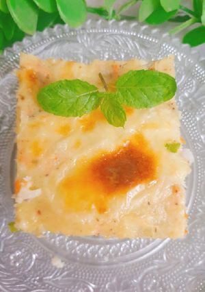 A picture of Veggie cake /Vegatable cake.
