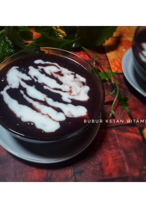 Foto resep Bubur ketan hitam