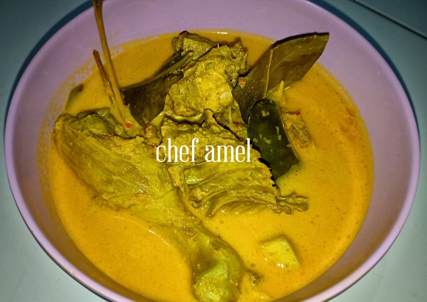Gulai bebek nangka