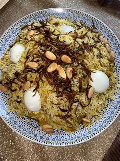 صورة لوصفة برياني لحم