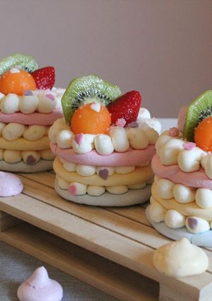 Foto di Meringhe cream tart monoporzione