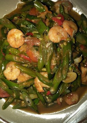 Foto resep Buncis+udang saus tiram