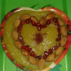 A picture of Sama ke rice ka halwa.
