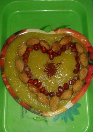 A picture of Sama ke rice ka halwa.