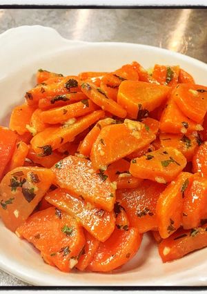 A picture of Honey Glazed Carrots.