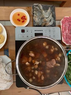 Hình của món Lẩu thập cẩm.