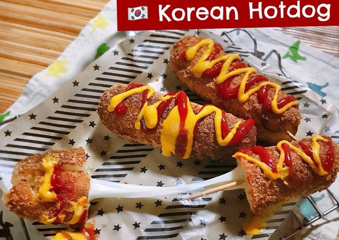 Bagaimana cara memasak Americans hotdog korea yang sedap