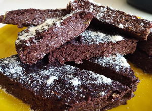 Фото ПХ брауні 🍫 без цукру, без молочки, без глютену.
