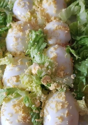 Una foto de Huevos rellenos