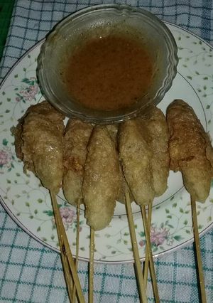 Foto resep Sempol Ayam sambal kacang