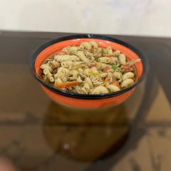 A picture of Colourful Macaroni.