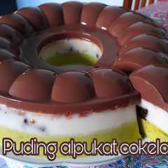 รูปของ Puding Alpukat Oreo Cokelat