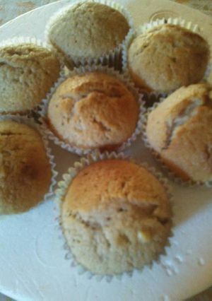 Una foto de Cupcakes de nuez y naranja