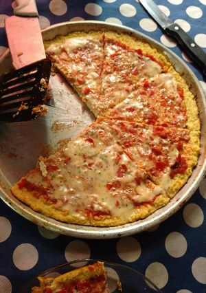 Una foto de Pizza de ricota Fit 🍕