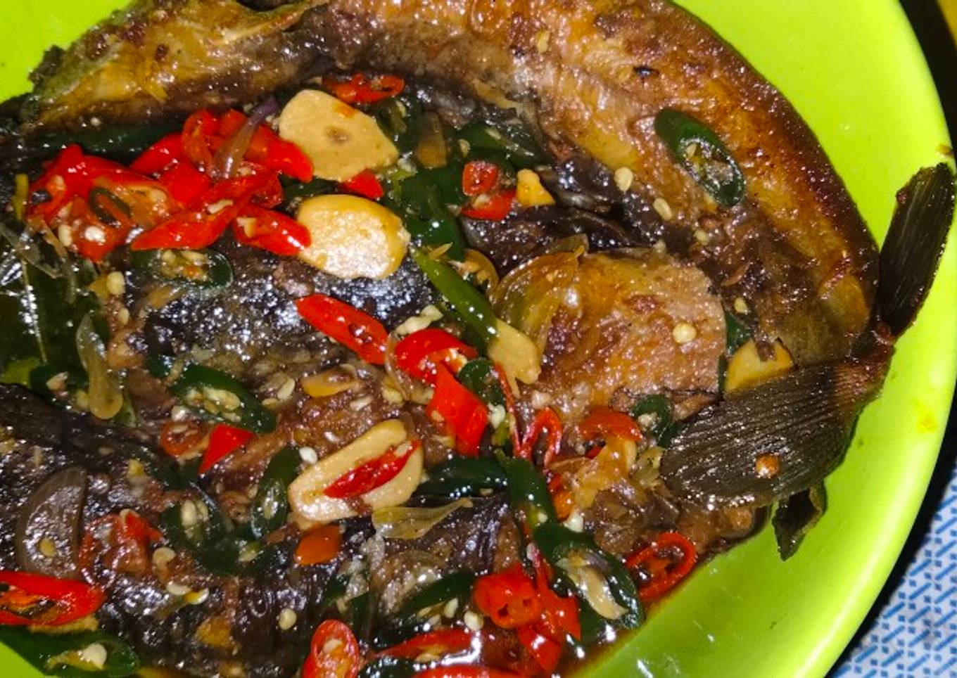 Tumis Ikan lele