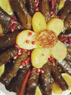 صورة لوصفة يلنجي ورق عنب سوري