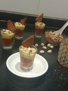 A picture of Gajar halwa rabdi shahi tukda.